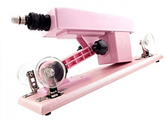 Розовая секс-машина Machine Gun - LoveMachines - купить с доставкой в Ростове-на-Дону