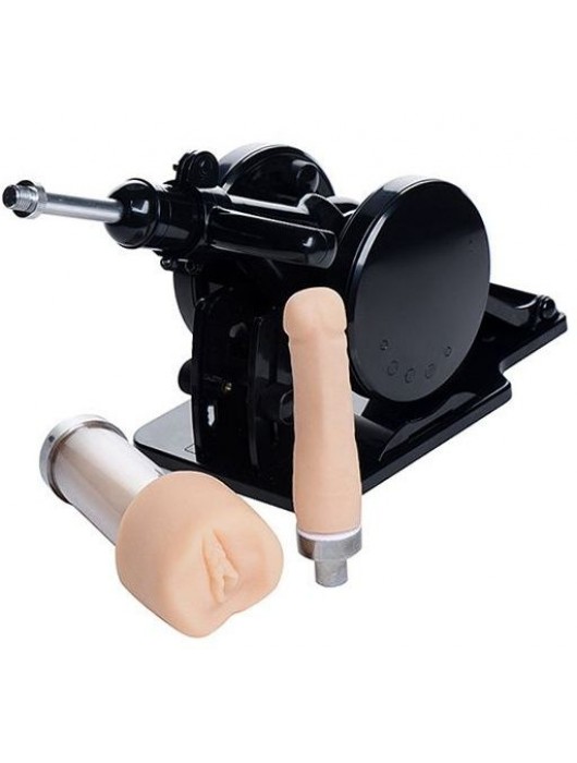 Секс-машина Robo FUK с двумя насадками - LoveMachines - купить с доставкой в Ростове-на-Дону