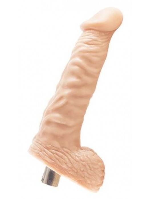 Сменная насадка с фиксацией изгиба для секс-машины Machine Gun - 17,5 см. - LoveMachines - купить с доставкой в Ростове-на-Дону