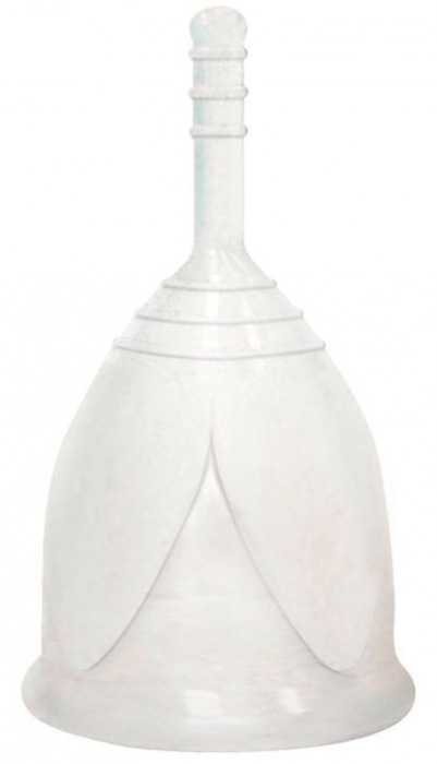 Белая менструальная чаша размера L - Тюльпан - купить с доставкой в Ростове-на-Дону