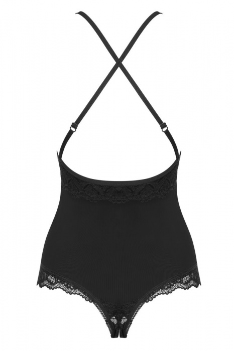 Пикантное боди Arisha с интимным доступом - Obsessive купить с доставкой