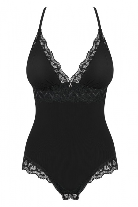 Пикантное боди Arisha с интимным доступом - Obsessive купить с доставкой