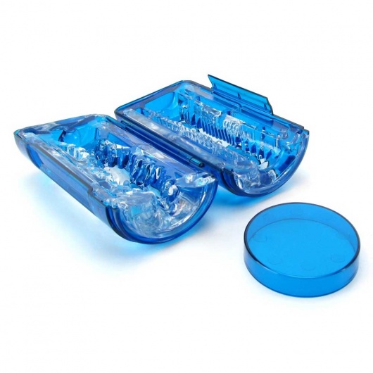 Голубой гелевый супер-мастурбатор JackMaster Masturbator - California Exotic Novelties - в Ростове-на-Дону купить с доставкой