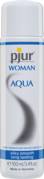 Лубрикант на водной основе pjur WOMAN Aqua - 100 мл. - Pjur - купить с доставкой в Ростове-на-Дону