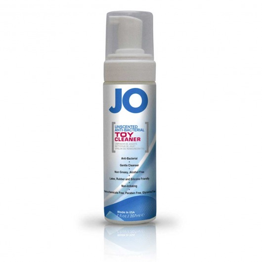 Чистящее средство для игрушек JO Unscented Anti-bacterial TOY CLEANER - 50 мл. - System JO - купить с доставкой в Ростове-на-Дону