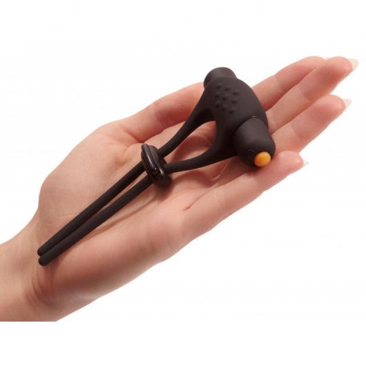 Черное эрекционное лассо с вибрацией Pornhub Tighten Up Ring Cock Ring - Pornhub - в Ростове-на-Дону купить с доставкой