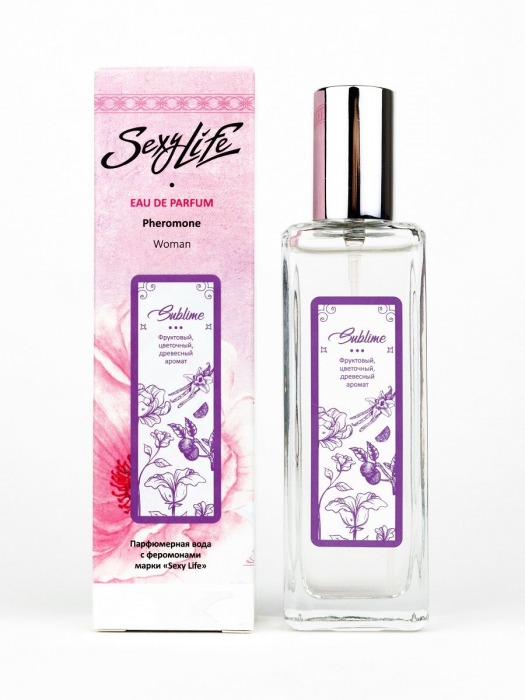 Женская парфюмерная вода с феромонами Sexy Life Sublime - 30 мл. -  - Магазин феромонов в Ростове-на-Дону