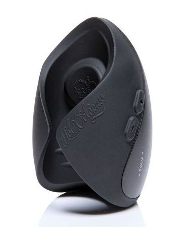 Черный инновационный мужской вибратор PULSE SOLO ESSENTIAL - Hot Octopuss - в Ростове-на-Дону купить с доставкой