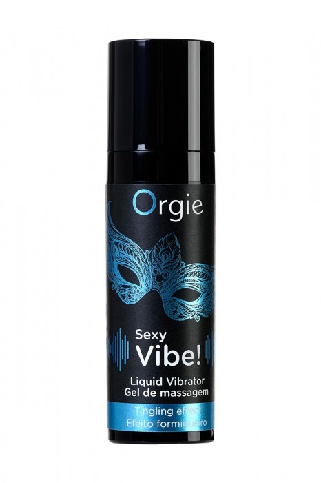 Гель для массажа ORGIE Sexy Vibe Liquid Vibrator с эффектом вибрации - 15 мл. - ORGIE - купить с доставкой в Ростове-на-Дону