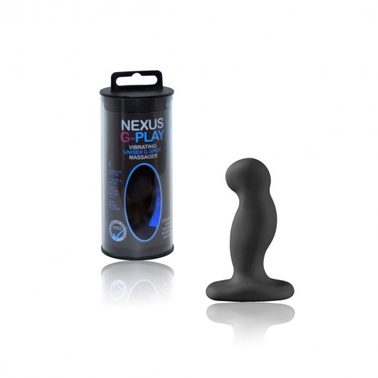 Анальный стимулятор Nexus G-Play Small Black с вибрацией - 7,4 см. - Nexus Range - в Ростове-на-Дону купить с доставкой