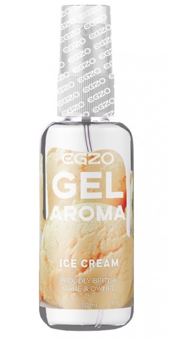 Интимный лубрикант EGZO AROMA с ароматом мороженого - 50 мл. - EGZO - купить с доставкой в Ростове-на-Дону
