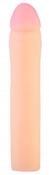 Телесный реалистичный фаллоудлинитель - 18,5 см. - Джага-Джага - в Ростове-на-Дону купить с доставкой
