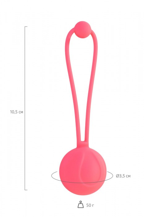 Коралловый вагинальный шарик ROSY - ToyFa