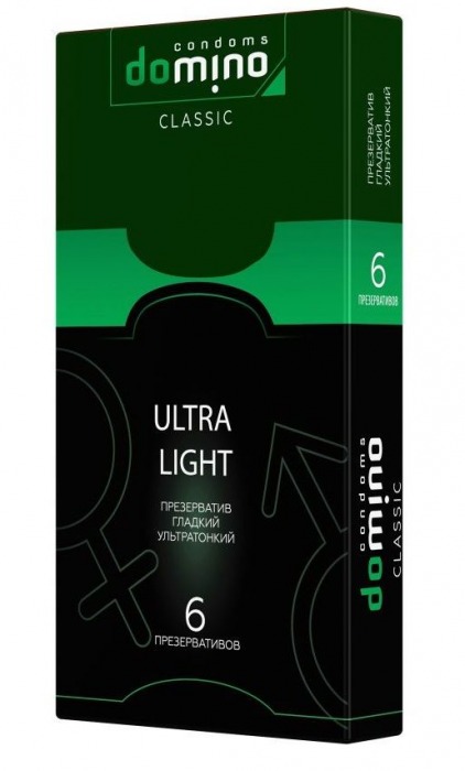 Супертонкие презервативы DOMINO Ultra Light - 6 шт. - Domino - купить с доставкой в Ростове-на-Дону