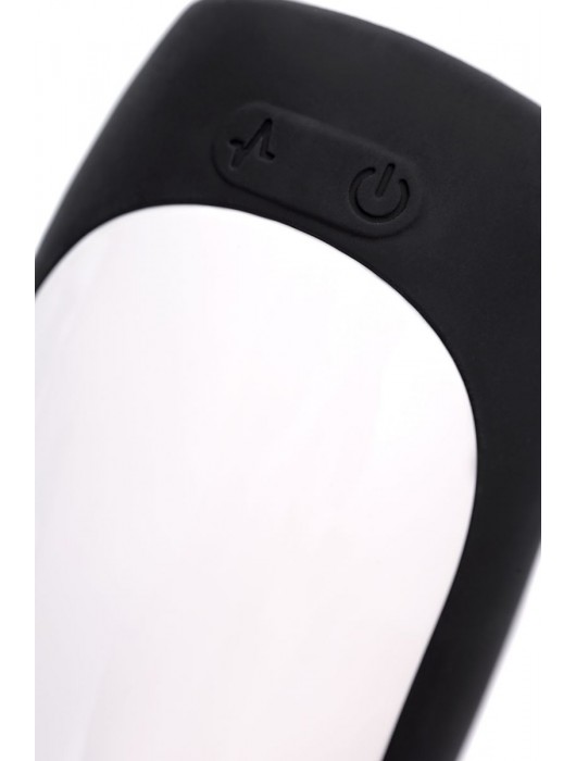 Черно-белый перезаряжаемый мастурбатор Erotist Hailstorm - Erotist Adult Toys - в Ростове-на-Дону купить с доставкой