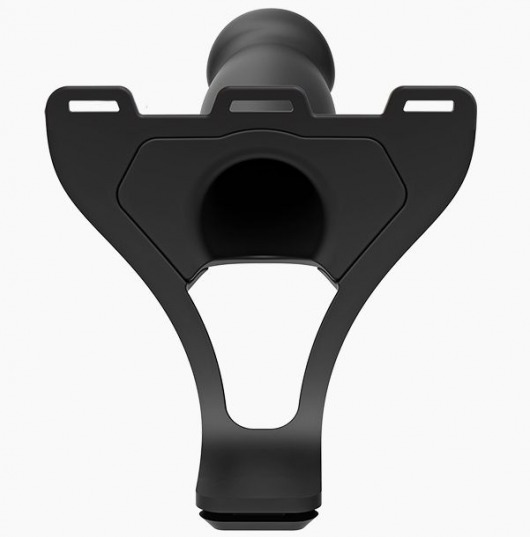 Черный пояс с 3 сменными полыми насадками BE Ready - 19, 20,3 и 17,8 см. - Doc Johnson - купить с доставкой в Ростове-на-Дону