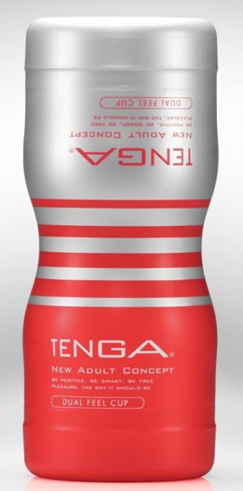 Мастурбатор TENGA Dual Sensation Cup - Tenga - в Ростове-на-Дону купить с доставкой