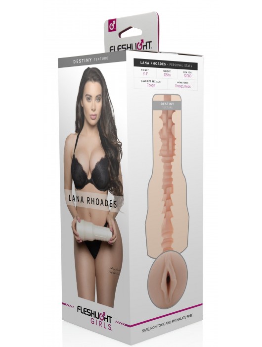 Мастурбатор-вагина Fleshlight Girls - Lana Rhoades Destiny - Fleshlight - в Ростове-на-Дону купить с доставкой