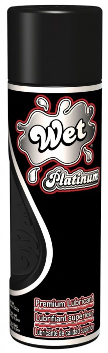 Гель-лубрикант на силиконовой основе Wet Platinum - 265 мл. - Wet International Inc. - купить с доставкой в Ростове-на-Дону