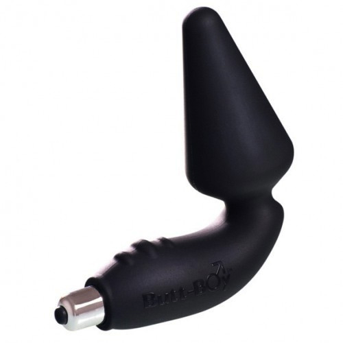 Чёрный вибростимулятор простаты Butt-Boy - Rocks-Off - в Ростове-на-Дону купить с доставкой