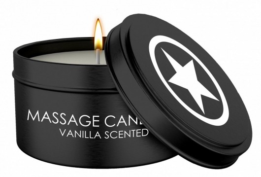 Массажная свеча с ароматом ванили Massage Candle - Shots Media BV - купить с доставкой в Ростове-на-Дону