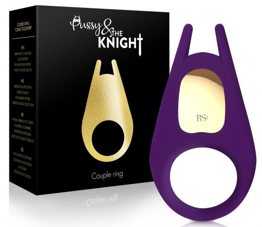 Фиолетовое эрекционное виброкольцо Rianne S Pussy   The Knight - Rianne S - в Ростове-на-Дону купить с доставкой
