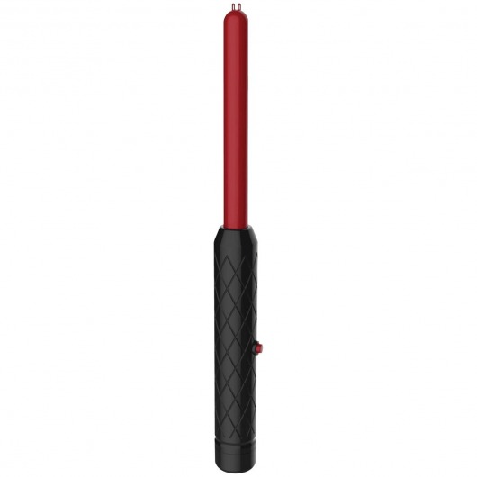 Черно-красный жезл для электростимуляции The Stinger Electro-Play Wand - 38,1 см. - Doc Johnson - купить с доставкой в Ростове-на-Дону