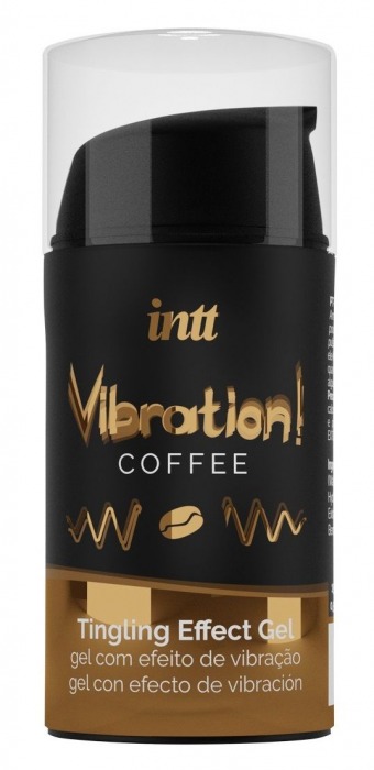 Жидкий интимный гель с эффектом вибрации Vibration! Coffee - 15 мл. - INTT - купить с доставкой в Ростове-на-Дону