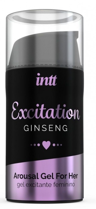 Женский возбуждающий интимный гель Excitation Ginseng - 15 мл. - INTT - купить с доставкой в Ростове-на-Дону