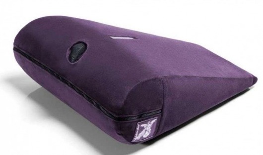 Фиолетовая малая подушка для любви R-Axis Magic Wand с отверстием под вибратор - Liberator - купить с доставкой в Ростове-на-Дону