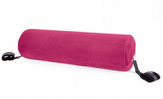 Розовая вельветовая подушка для любви Liberator Retail Whirl - Liberator - купить с доставкой в Ростове-на-Дону
