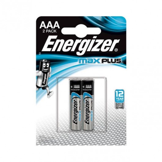 Батарейки Energizer MAX PLUS LR03/E92 AAA 1.5V - 2 шт. - Energizer - купить с доставкой в Ростове-на-Дону
