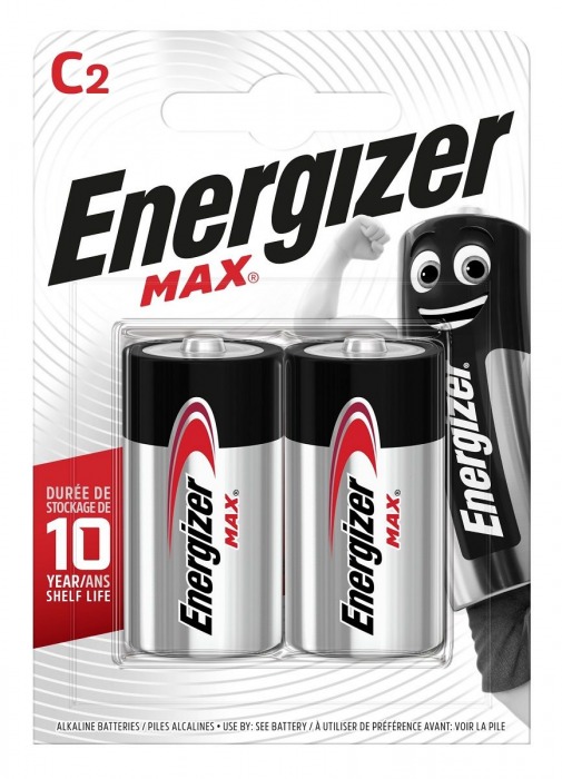 Батарейки Energizer MAX E93/C 1.5V - 2 шт. - Energizer - купить с доставкой в Ростове-на-Дону