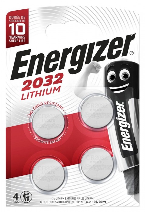 Батарейки Energizer Lithium CR2032 3V - 4 шт. - Energizer - купить с доставкой в Ростове-на-Дону