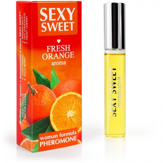 Парфюм для тела с феромонами Sexy Sweet с ароматом апельсина - 10 мл. -  - Магазин феромонов в Ростове-на-Дону
