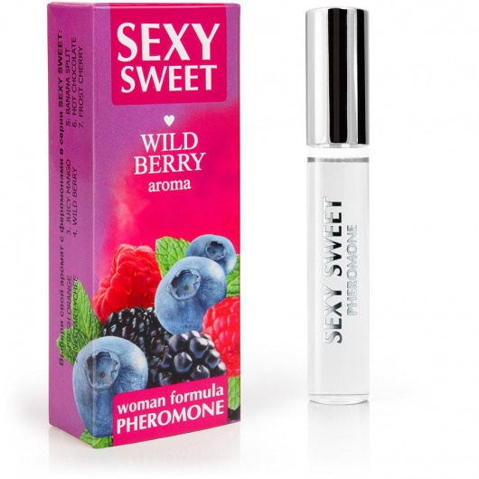 Парфюм для тела с феромонами Sexy Sweet с ароматом лесных ягод - 10 мл. -  - Магазин феромонов в Ростове-на-Дону