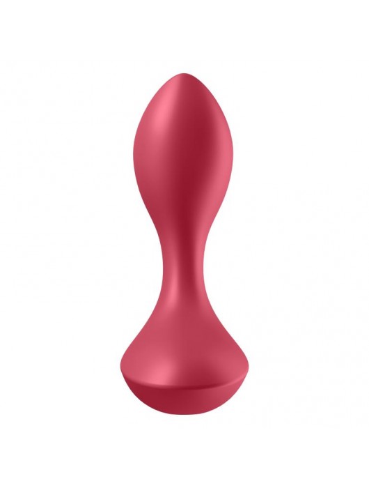 Красный вибромассажёр простаты Satisfyer Backdoor Lover - 14 см. - Satisfyer - в Ростове-на-Дону купить с доставкой