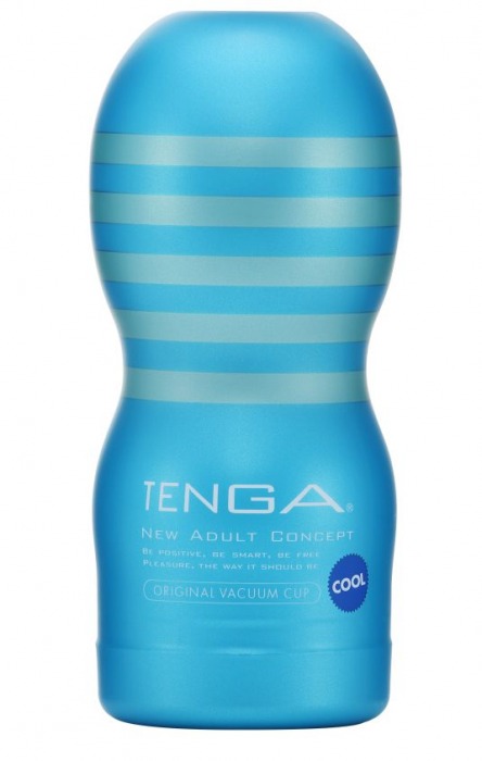 Мастурбатор с охлаждающей смазкой TENGA Original Vacuum Cup Cool - Tenga - в Ростове-на-Дону купить с доставкой