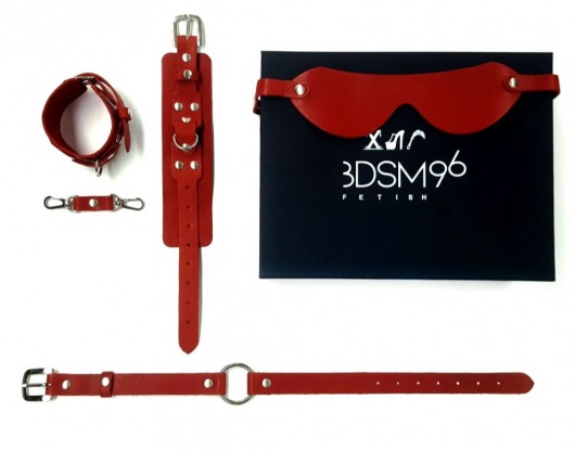 БДСМ-набор в красном цвете  Госпожа - BDSM96 - купить с доставкой в Ростове-на-Дону