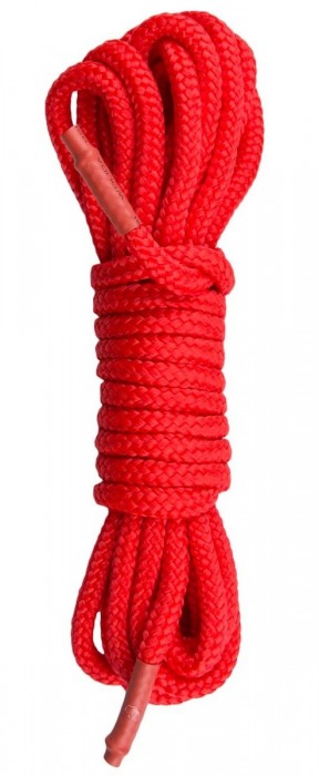 Красная веревка для связывания Nylon Rope - 5 м. - Easy toys - купить с доставкой в Ростове-на-Дону