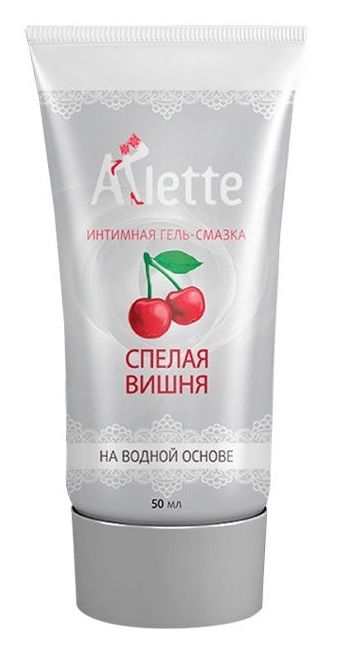 Интимная гель-смазка на водной основе Arlette  Спелая вишня  - 50 мл. - Arlette - купить с доставкой в Ростове-на-Дону