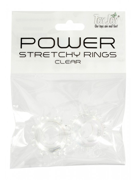 Набор прозрачных эрекционных колец POWER STRETCHY - Toy Joy - в Ростове-на-Дону купить с доставкой