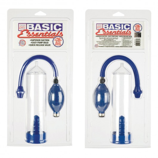 Вакуумная помпа Basic Essentials Pump - California Exotic Novelties - в Ростове-на-Дону купить с доставкой