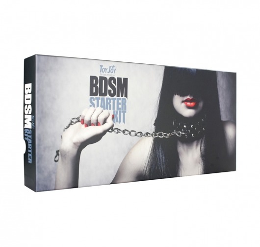 Набор БДСМ-аксессуаров BDSM STARTER - Toy Joy - купить с доставкой в Ростове-на-Дону