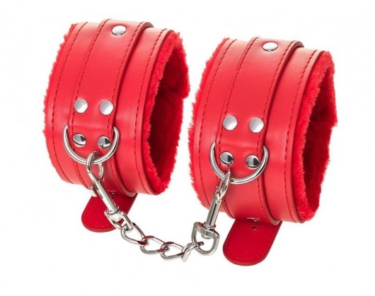 Красные оковы Anonymo из искусственной кожи - ToyFa - купить с доставкой в Ростове-на-Дону