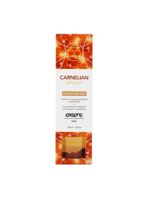 Органическое массажное масло CARNELIAN APRICOT - 100 мл. - Exsens - купить с доставкой в Ростове-на-Дону