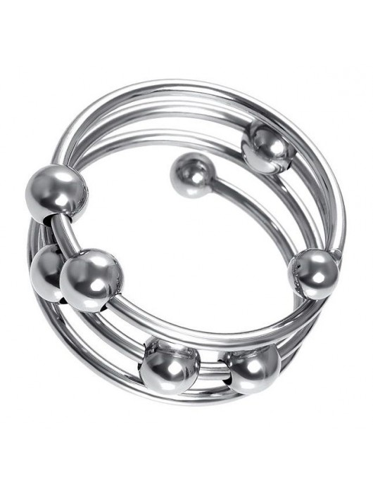 Большое металлическое кольцо под головку пениса - ToyFa - купить с доставкой в Ростове-на-Дону