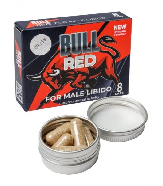 Пищевой концентрат для мужчин BULL RED - 8 капсул - Sitabella - купить с доставкой в Ростове-на-Дону