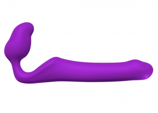 Лиловый безремневой страпон Queens M - Adrien Lastic - купить с доставкой в Ростове-на-Дону