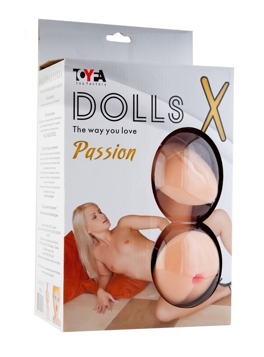 Надувная секс-кукла с реалистичными вставками - ToyFa - в Ростове-на-Дону купить с доставкой